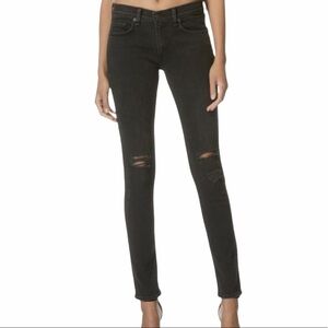 Aritzia Rag & Bone Skinny Distressed Jeans